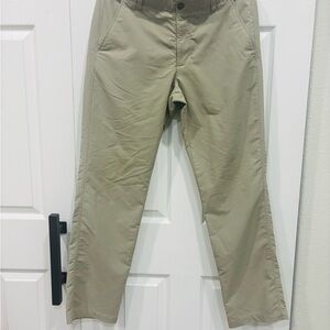 Under Armour Tan Chinos Classic Flat Front